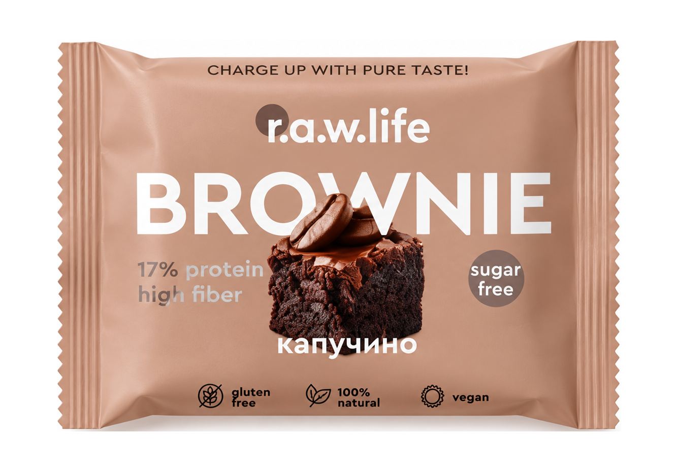 Брауни Капучино RAW LIFE 40 г