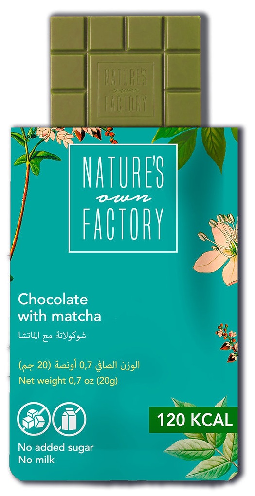 Шоколад гречишный с матчей | Natures own factory