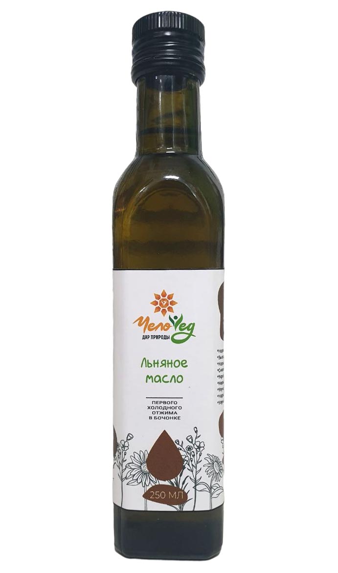 Масло льняное сыродавленное