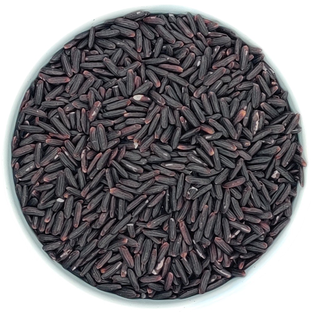 Черный нешлифованный рис