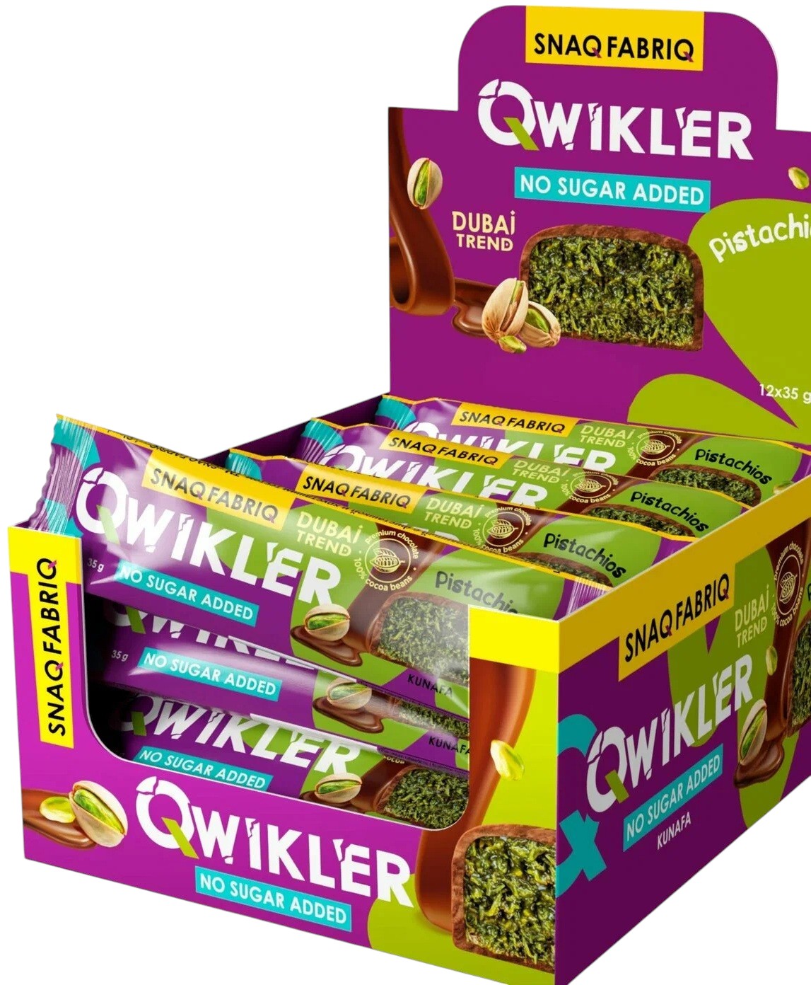Батончик Qwikler Дубайский | Snaq Fabriq