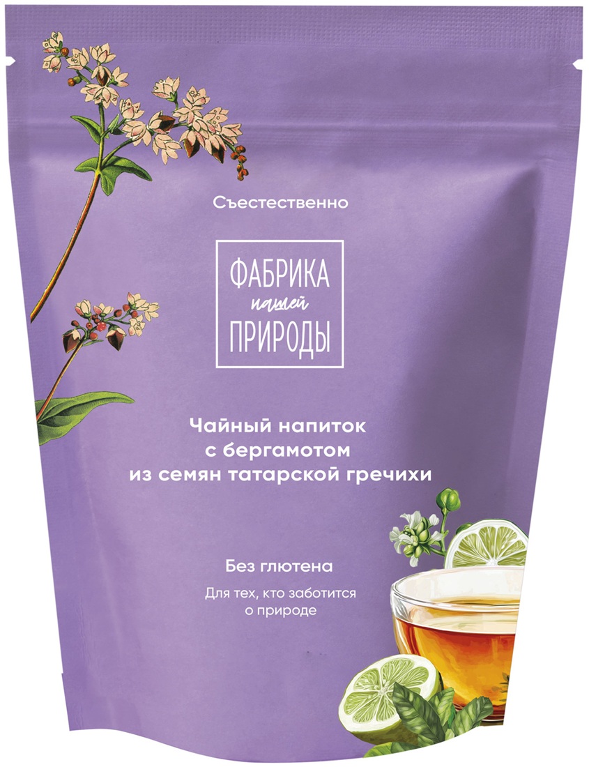 Чай гречишный с бергамотом | Natures own factory
