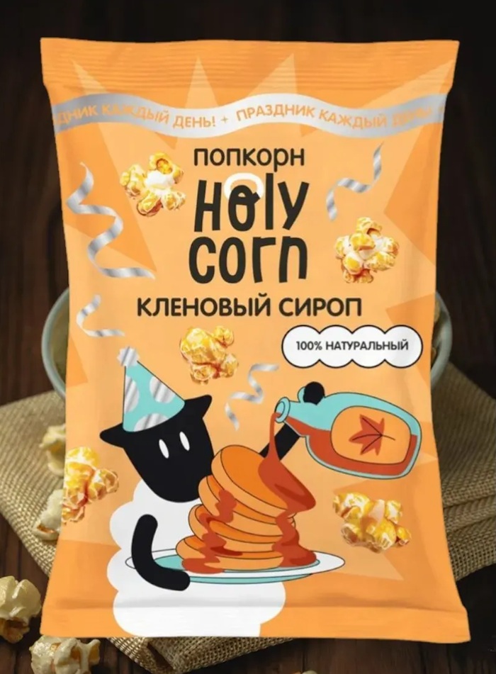 Кукуруза воздушная «Кленовый сироп» | Holy Corn