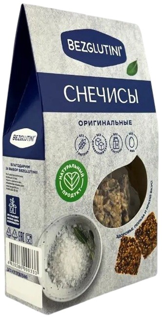 Оригинальные чипсы «Снечисы» | Bezglutini