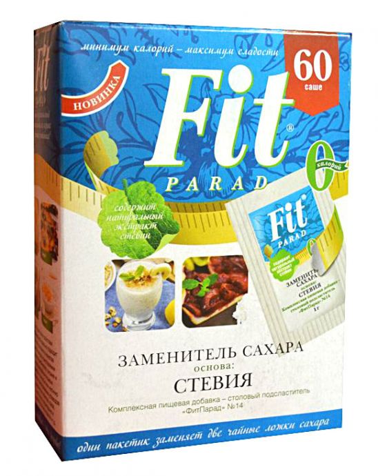 Заменитель сахара ФитПарад №14 на основе стевии