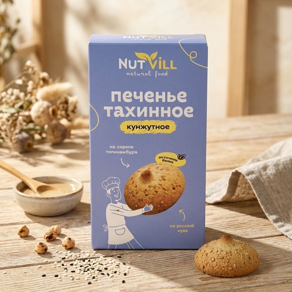 Печенье тахинное | NutVill