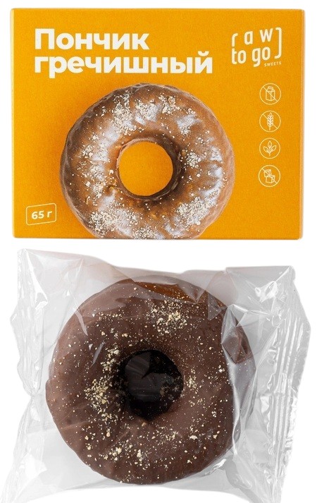 Пончик гречишный | Raw to go